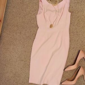 New WHBM Pink sheath dress